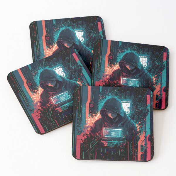 Item preview, Hacker techno visual designed and sold by Paul-Place.