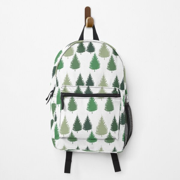 Item preview, Spruce Hug = Forest Love! Primeval Spruce Woodland on the White Background designed and sold by IraNiva.