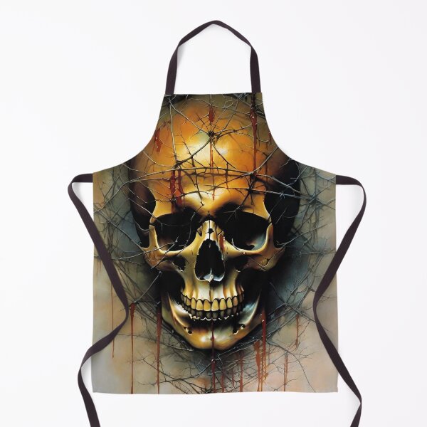 Item preview, Skull adorned thorns designed and sold by MatrixTattoo.