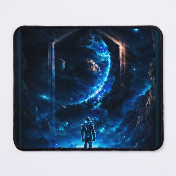 Item preview, The Space Time Portal On Terranen Mesmerizing AI Concept Sci-Fi Art by Xzendor7 designed and sold by Xzendor7 Digital Art Creations.