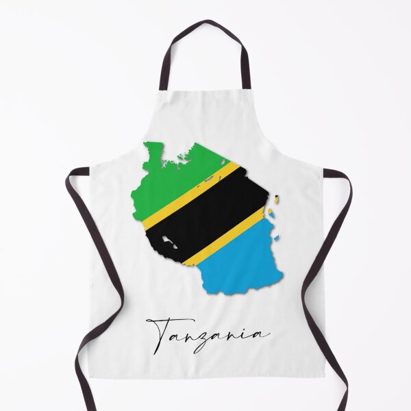 Item preview, Tanzania Country Map and Flag Dodoma Africa designed and sold by dk-design85.
