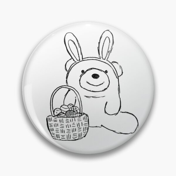 Item preview, Happy Easter Smiley Bear! designed and sold by SmileyBearArt.