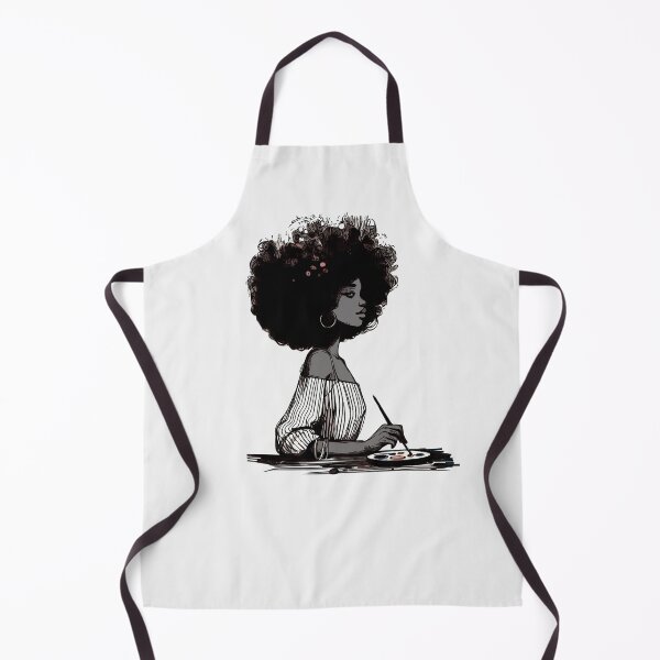 Item preview, Black Woman Artist designed and sold by DesignAFind.