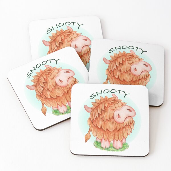 Item preview, Snooty Cow designed and sold by Highland Celtic Art.