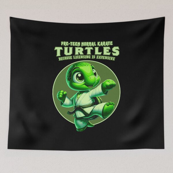 Item preview, Pre-teen Normal Karate Turtles designed and sold by raymondjmcd.