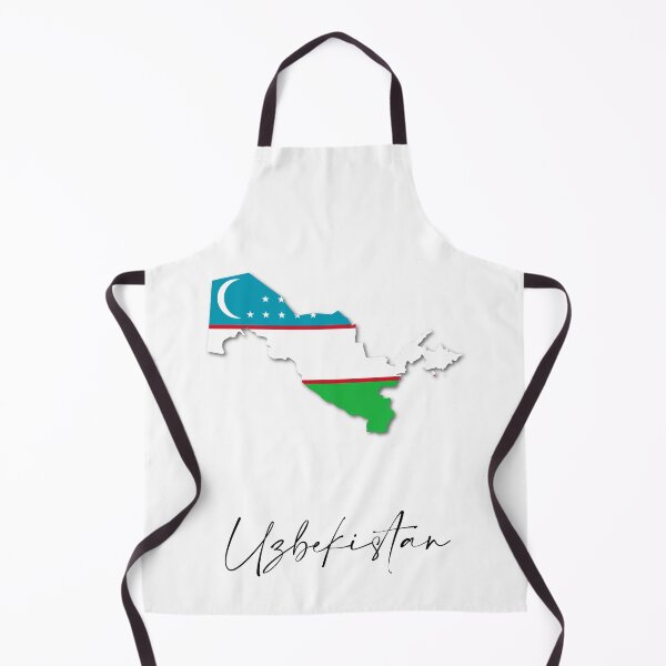 Item preview, Uzbekistan Country Map and Flag Tashkent Asia designed and sold by dk-design85.