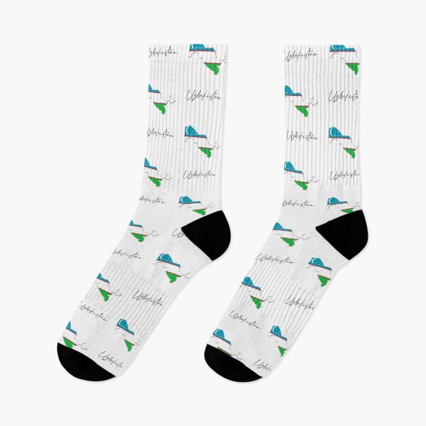 Item preview, Uzbekistan Country Map and Flag Tashkent Asia designed and sold by dk-design85.