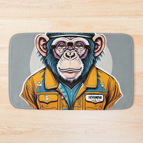 Item preview, A Monkey in a uniform designed and sold by Boxing Kangaroo Retail Company.