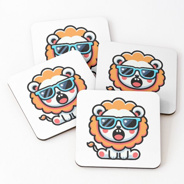 Item preview, Kawaii Lion Roaring designed and sold by PeelZinc.