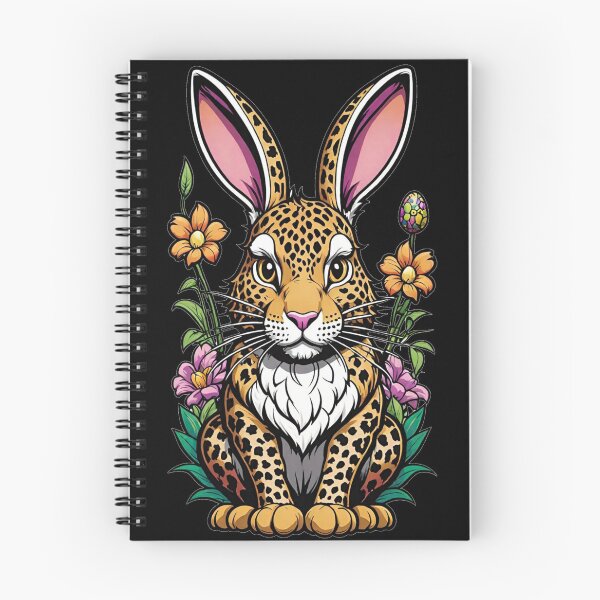 Item preview, Easter Ceylon Panther as an Easter Bunny designed and sold by Tw1nsAIArt.
