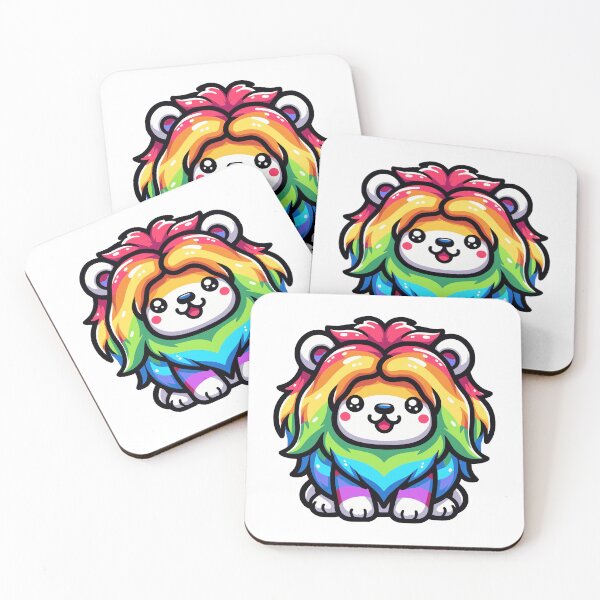 Item preview, Kawaii Lion Roaring designed and sold by PeelZinc.