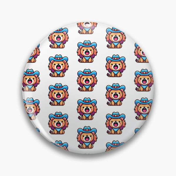 Item preview, Kawaii Lion Roaring designed and sold by PeelZinc.