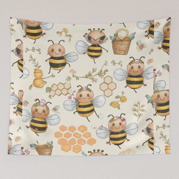 Item preview, Honey Bee Dreams: Nature-inspired Designs designed and sold by DunuStore.