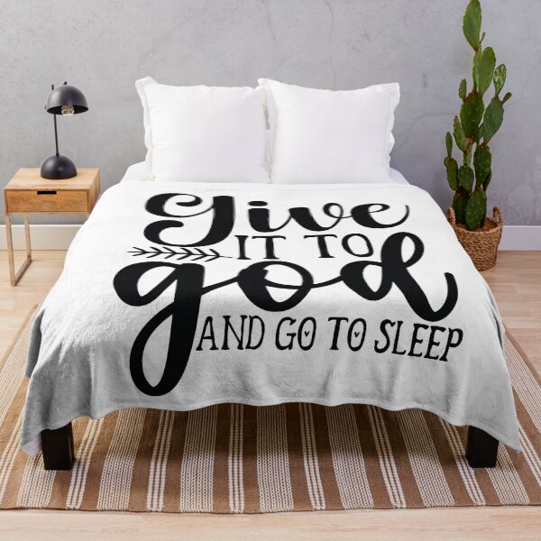 Item preview, Give It to GOD and Go to Sleep designed and sold by FAITHandPEACE.