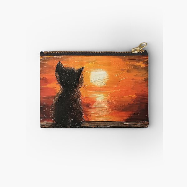 Item preview, Kitten watching the sunset designed and sold by CatsAndDogs-TF.