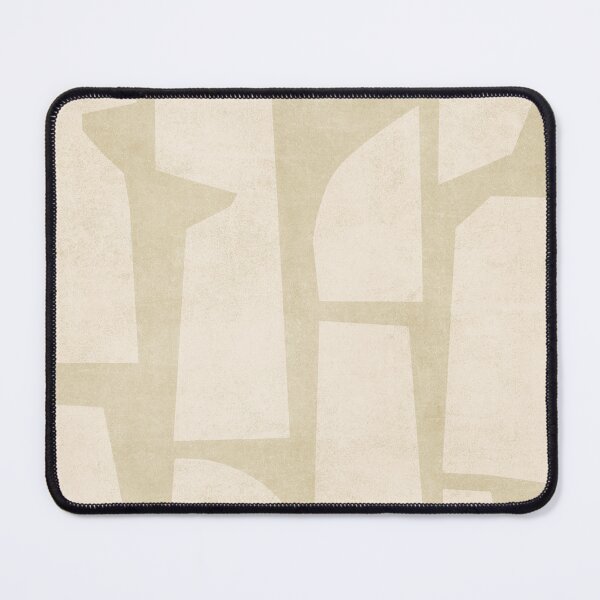 Item preview, Abstract Shapes 05 Cream on Cream designed and sold by FAROSSTUDIO.