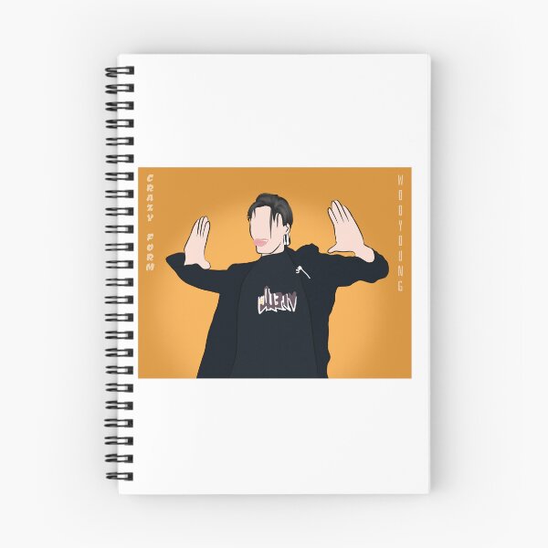 Item preview, Wooyoung of Ateez From Crazy Form designed and sold by ArtRaftPro.