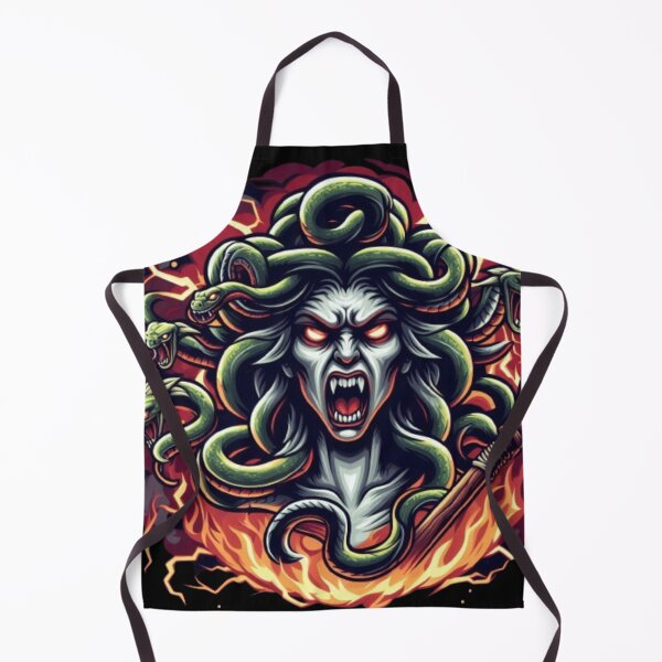 Item preview, “Enchanting Medusa: A Mythical Portrait” designed and sold by DarkSideArtz.