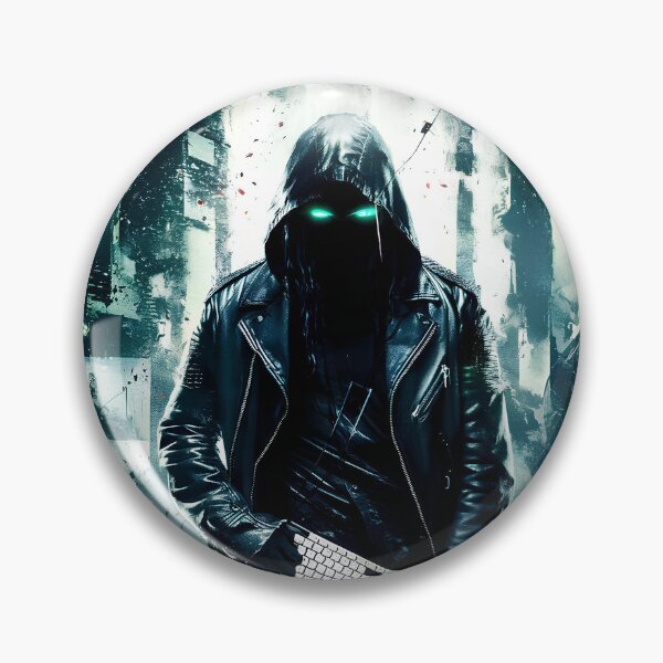 Item preview, Mystery person portrait in dark technology motive designed and sold by Paul-Place.