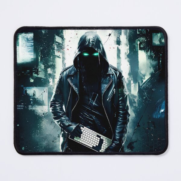 Item preview, Mystery person portrait in dark technology motive designed and sold by Paul-Place.