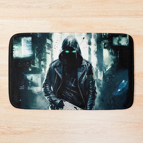 Item preview, Mystery person portrait in dark technology motive designed and sold by Paul-Place.