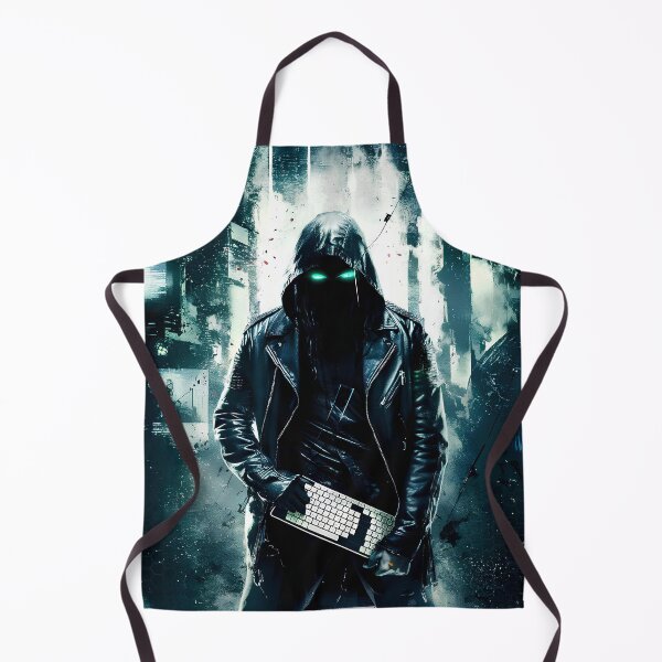 Item preview, Mystery person portrait in dark technology motive designed and sold by Paul-Place.