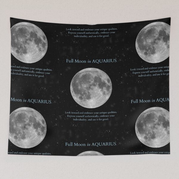 Item preview, Full Moon in Aquarius designed and sold by notastranger.