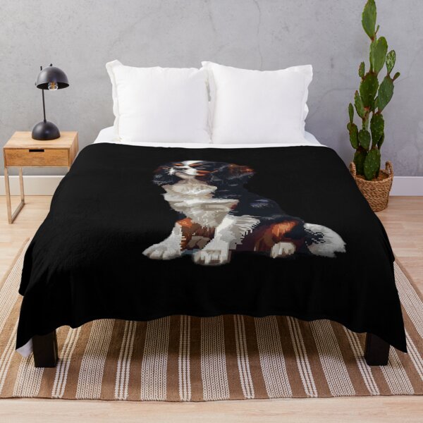 Item preview, Pixel Japanese Spaniel designed and sold by CUTEDOGGIEZ.