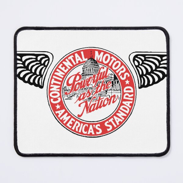 Item preview, Continental Aircraft Engines Vintage logo Powerful as the Nation designed and sold by MidniteTraffic.