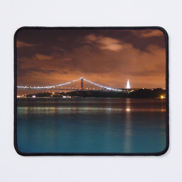 Item preview, Lisbon, bridge and Cristo Rei designed and sold by Tereza Pilar Art.