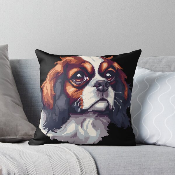 Item preview, 16-bit Pixel Art Japanese Spaniel designed and sold by CUTEDOGGIEZ.