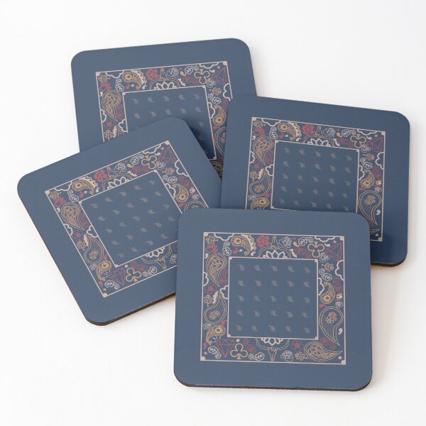 Item preview, Casino Kerchief on Indigo designed and sold by LochNestFarm.