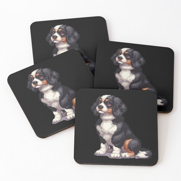 Item preview, Pixel Portrait Japanese Spaniel designed and sold by CUTEDOGGIEZ.