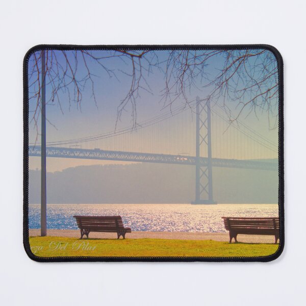 Item preview, the bridge at 9.30 a.m. designed and sold by Tereza Pilar Art.