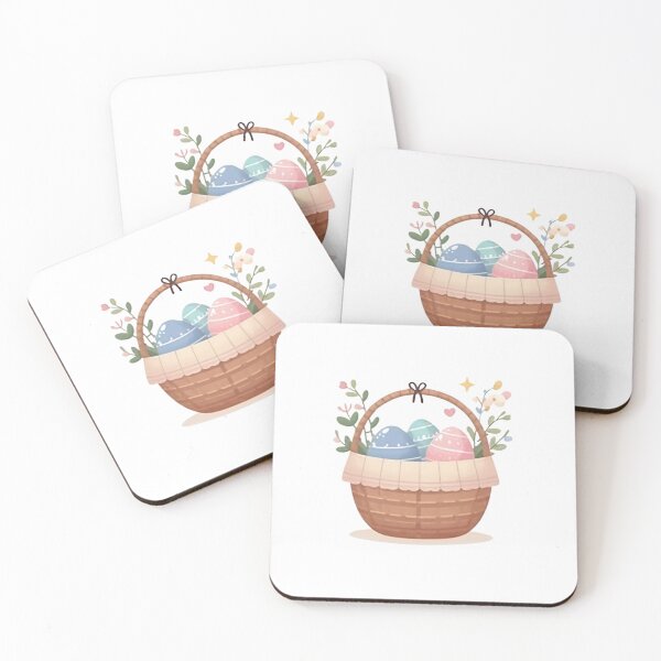 Item preview, Aesthetic Easter egg basket designed and sold by Serene Madcap.