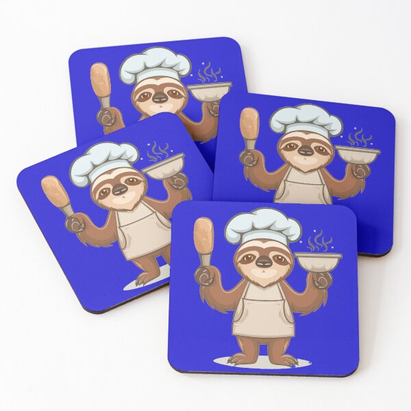 Item preview, Sloth chef designed and sold by 123ks.