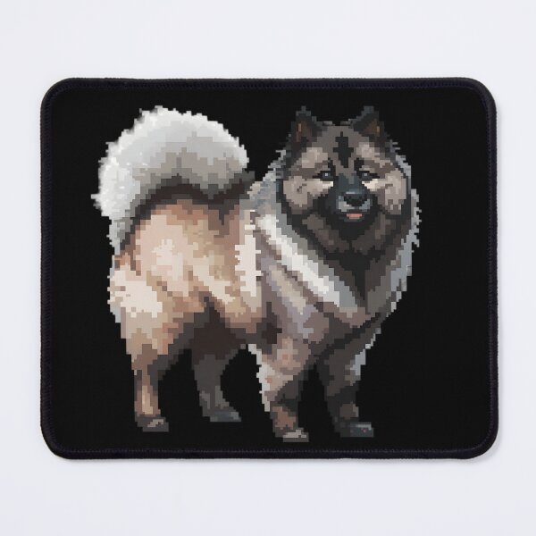 Item preview, Pixel Keeshond designed and sold by CUTEDOGGIEZ.