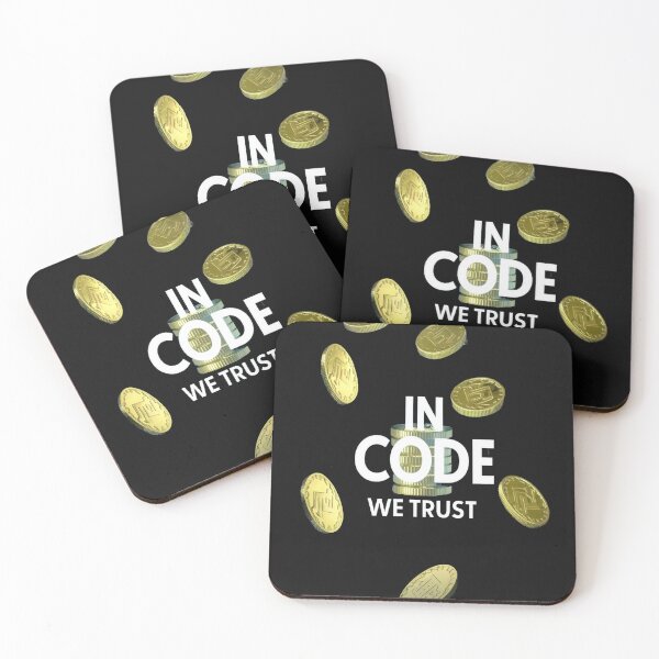 Item preview, In code we trust designed and sold by SaNNty.