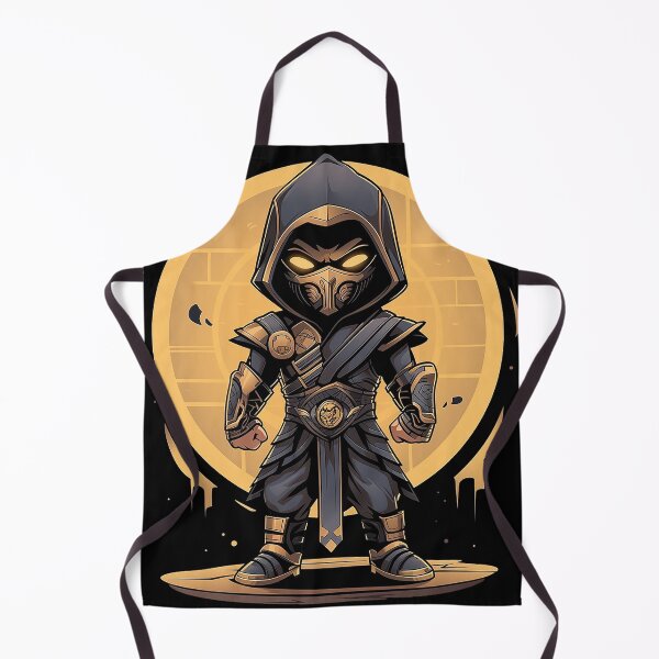 Item preview, chibi scorpion mortal kombat 1 designed and sold by skateras.