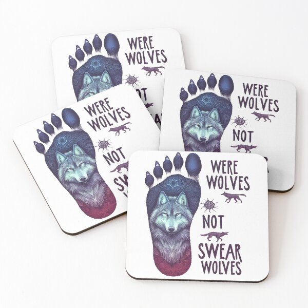 Item preview, Werewolves Not Swearwolves designed and sold by devonclemon.