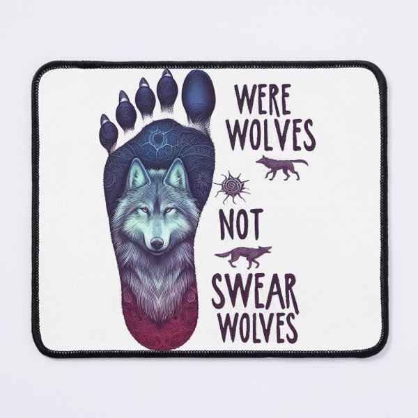 Item preview, Werewolves Not Swearwolves designed and sold by devonclemon.