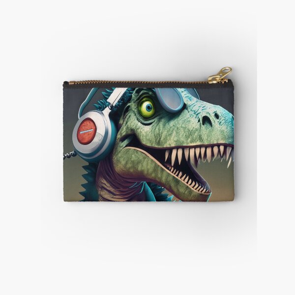 Item preview, A dinosaur wearing headphones designed and sold by Boxing Kangaroo Retail Company.