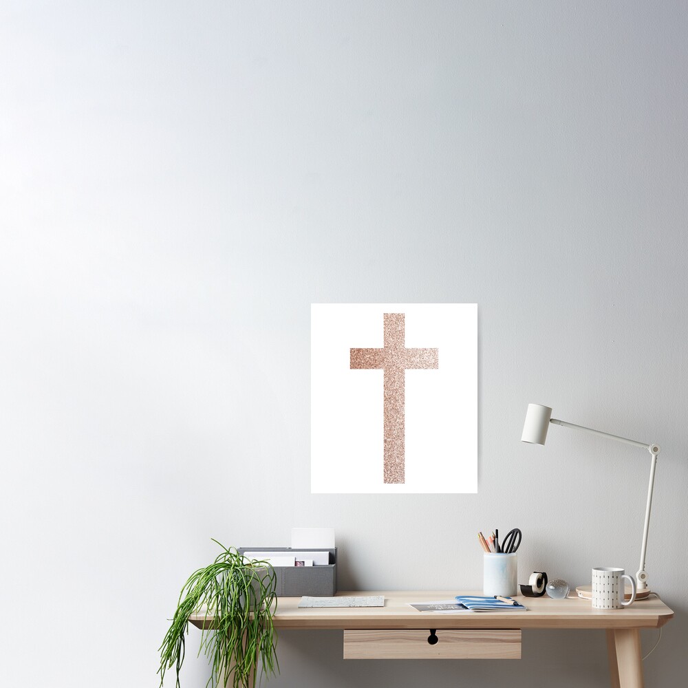 Christian Cross Sticker for Sale by walk-by-faith