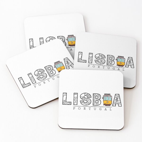 Item preview,  Lisbon Map - Tram designed and sold by ClaudiaBrueggen.