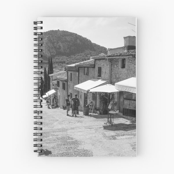 Item preview, Mirando Abajo Los Pasos Del Calvari Pollensa Ciudad Blanco Y Negro designed and sold by GG WALL ART.