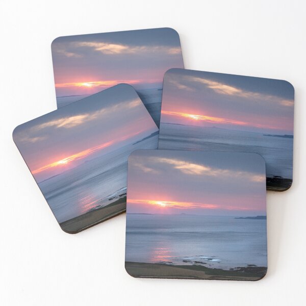 Item preview, Sunset over Staffa Isle of Mull Scotland designed and sold by PhotosEcosse.