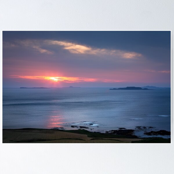 Item preview, Sunset over Staffa Isle of Mull Scotland designed and sold by PhotosEcosse.