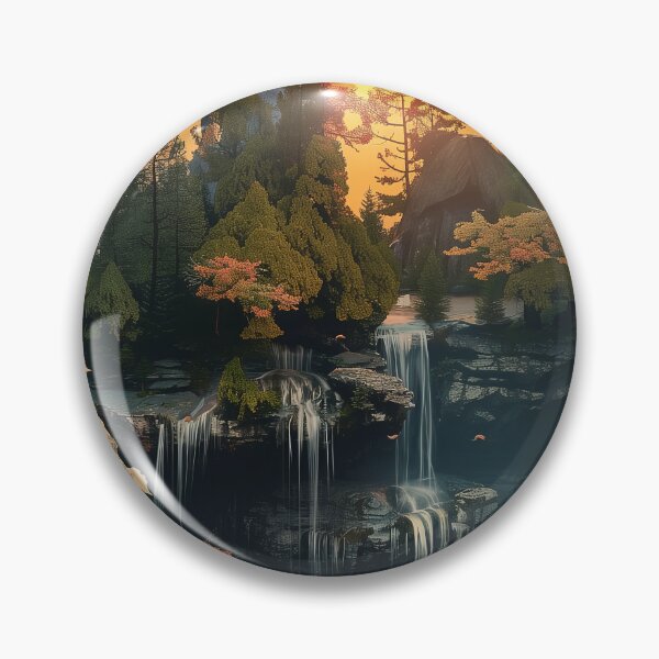 Artikelvorschau, Dreamscape Sunset Falls entworfen und verkauft von DavidLoblaw.