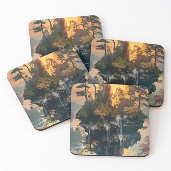 Artikelvorschau, Dreamscape Sunset Falls entworfen und verkauft von DavidLoblaw.