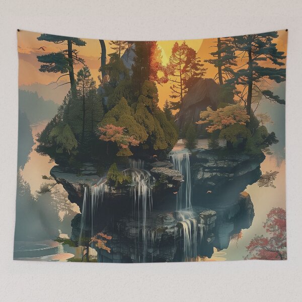 Item preview, Dreamscape Sunset Falls designed and sold by DavidLoblaw.